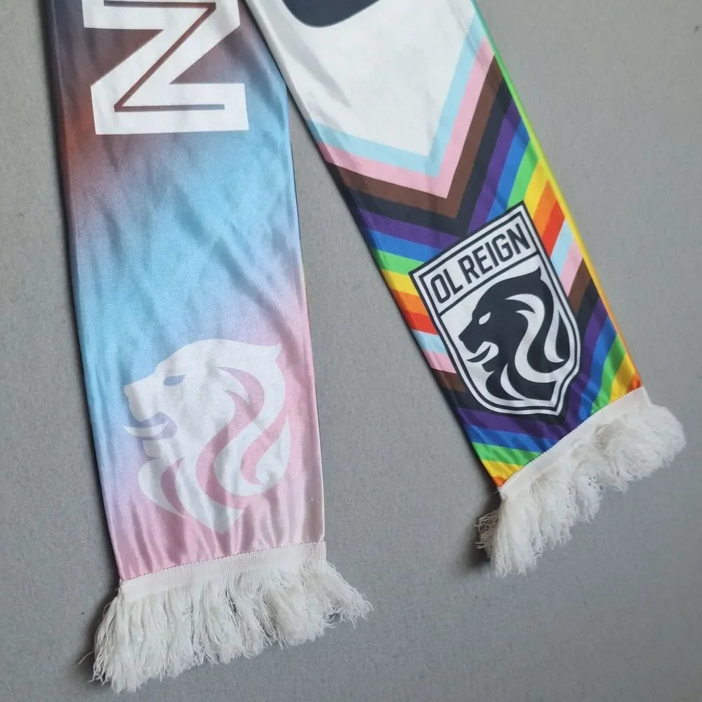 Seattle Sounders FC Pride Progress Flag Match Day Scarf MLS Limited Edition